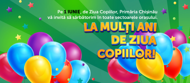 Evenimente organizate de către APL Chișinău cu ocazia Zilei Internaționale a Copiilor 2024: 31 mai, 1 și 2 iunie